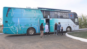 Передвижной медкомплекс запустили в сёлах области Улытау