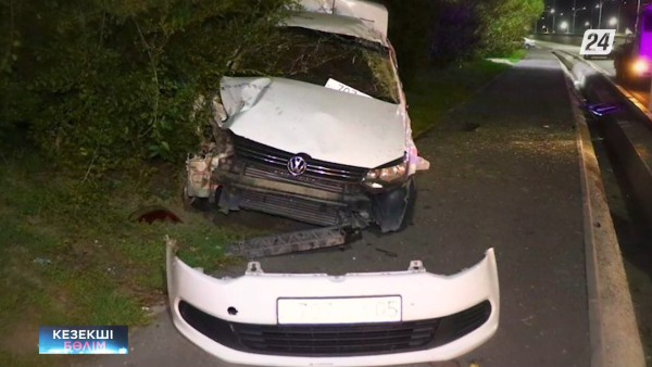 Алматы облысында жол апатынан екі адам зардап шекті