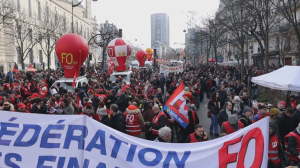 Во Франции день всеобщей мобилизации против пенсионной реформы