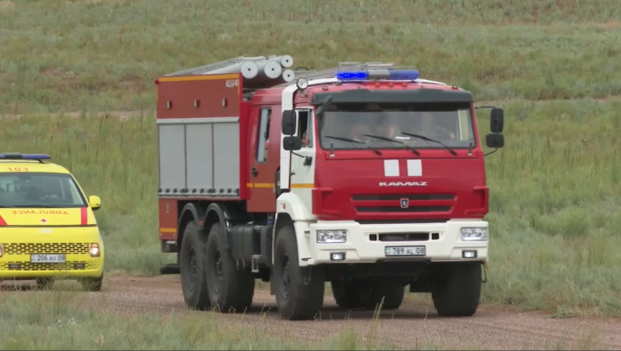 Жамбыл облысында газ сақтау қоймасында апаттың алдын алуға арналған оқу-жаттығу өтті