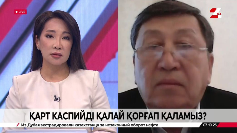 Қарт Каспийдің мәселесі. Мереке Абдрахметов