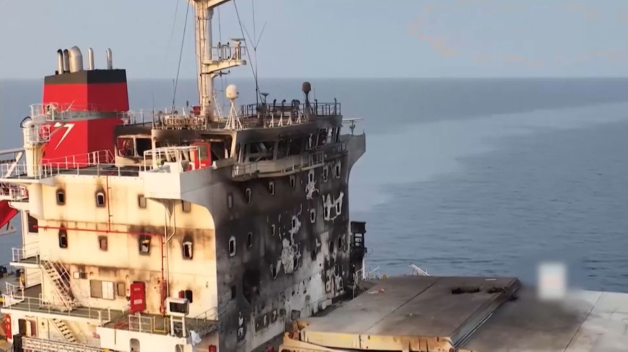 Хуситтер Қызыл теңізде екінші кемені суға батырды