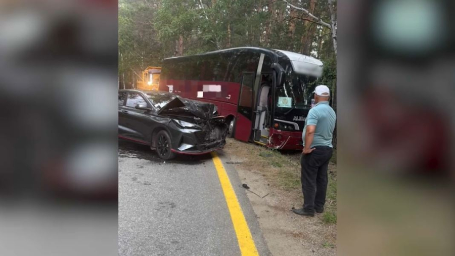 11 человек пострадали в ДТП в курортной зоне Бурабай
