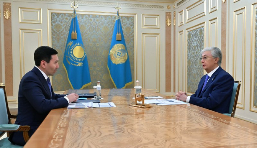 Президент Қасым-Жомарт Тоқаев «Самұрық-Қазына» АҚ басқарма төрағасын қабылдады