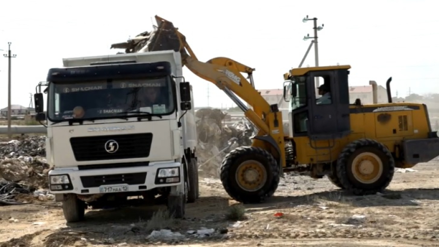 60 незаконных свалок ликвидировали в Мангистау