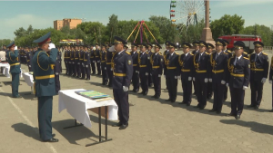 Юбилейный выпуск офицеров состоялся в Академии гражданской защиты