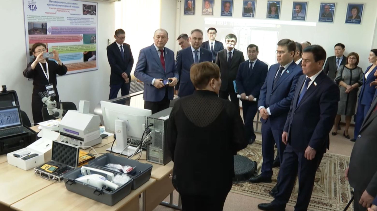 Сот төрелігі академиясында криминалистикалық полигон ашылды