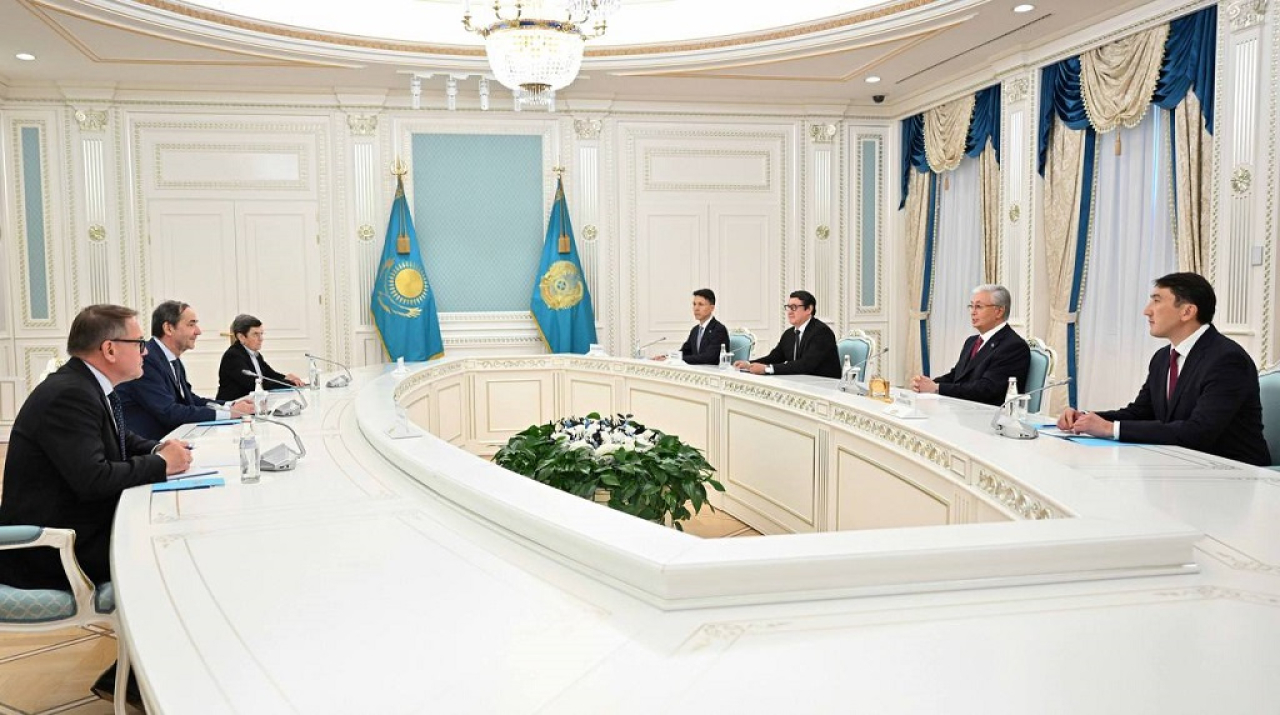 Глава государства принял председателя правления Electricité de France