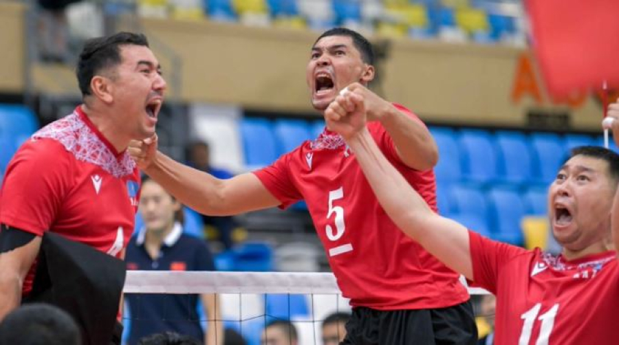 Сборная Казахстана стала чемпионом Азии по волейболу сидя