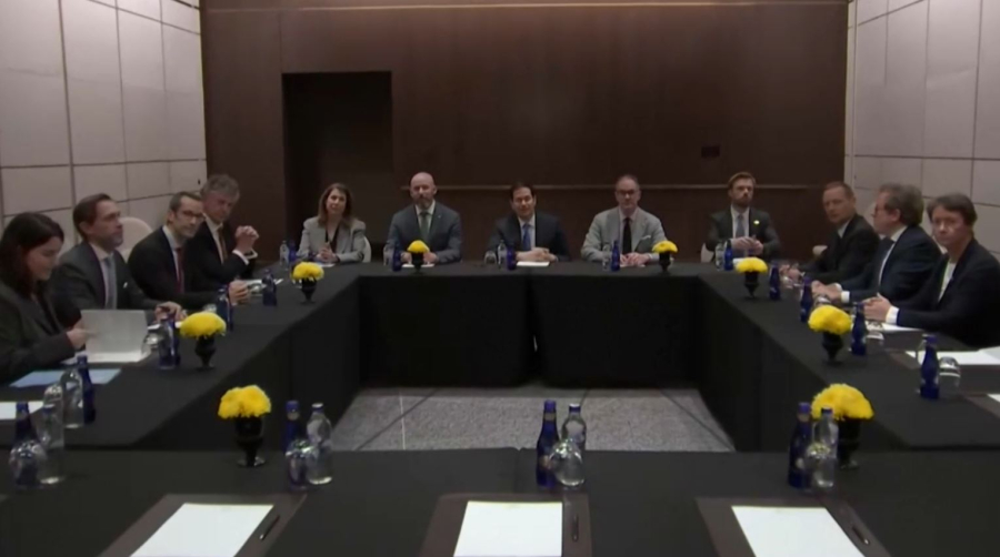 Марко Рубио проводит переговоры с представителями стран ЕС в Стамбуле