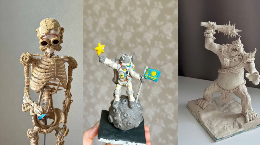 Шедевры из пластилина создаёт подросток из Астаны