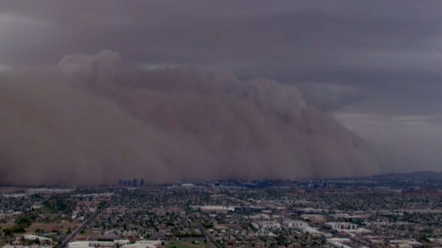 Аризонада алапат дауыл көтерілді