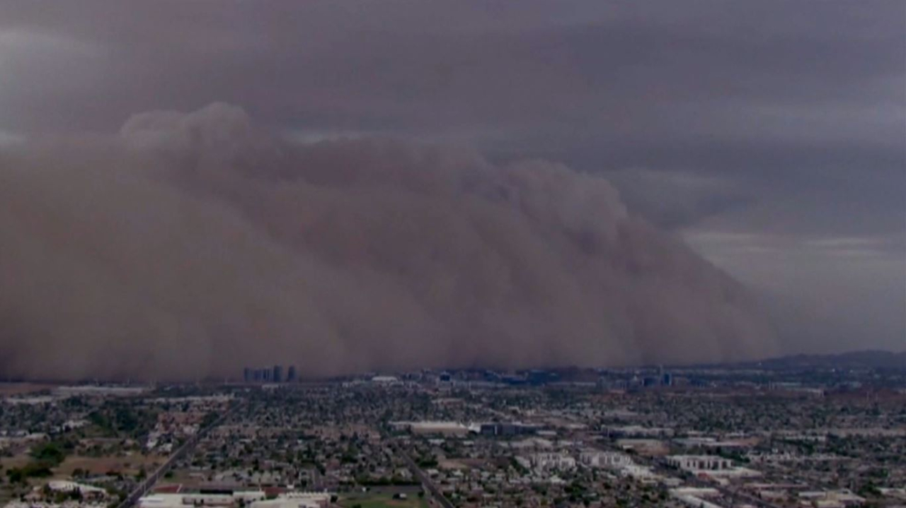 Аризонада алапат дауыл көтерілді