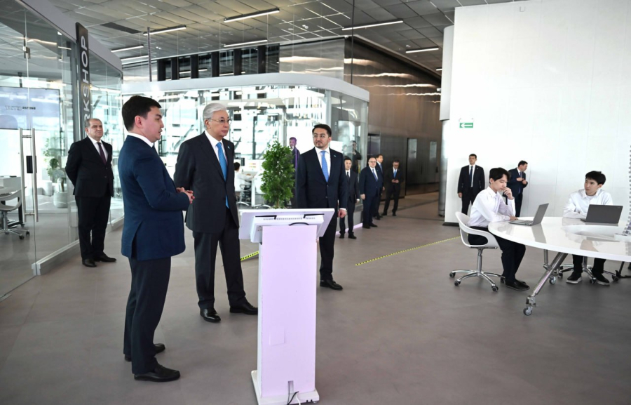 Президент білім беру бастамасын іске қосу рәсіміне қатысты