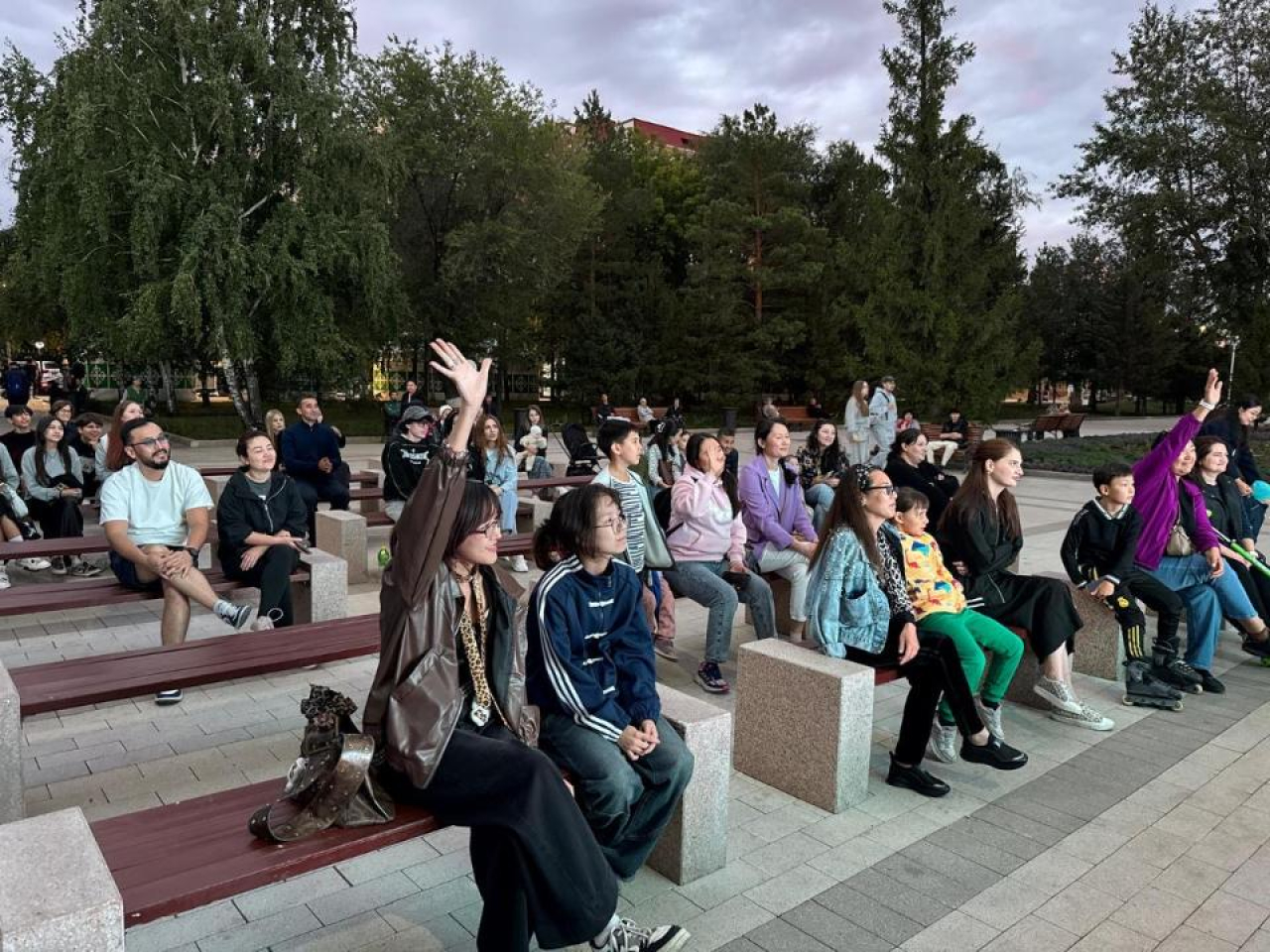 Эко-квиз провели на столичном Арбате