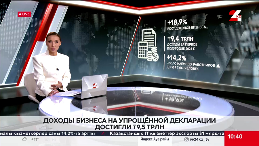 Доходы бизнеса на «упрощенке» выросли в Казахстане