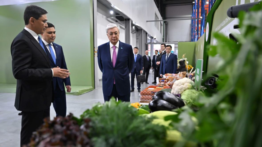 Мемлекет басшысы сауда-логистика орталығына барды