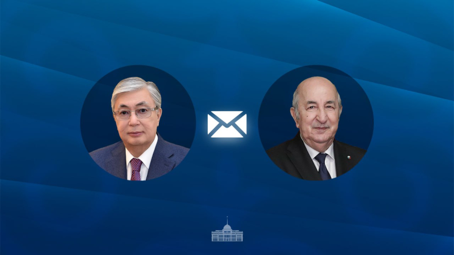 Глава государства направил телеграмму поздравления Президенту Алжира