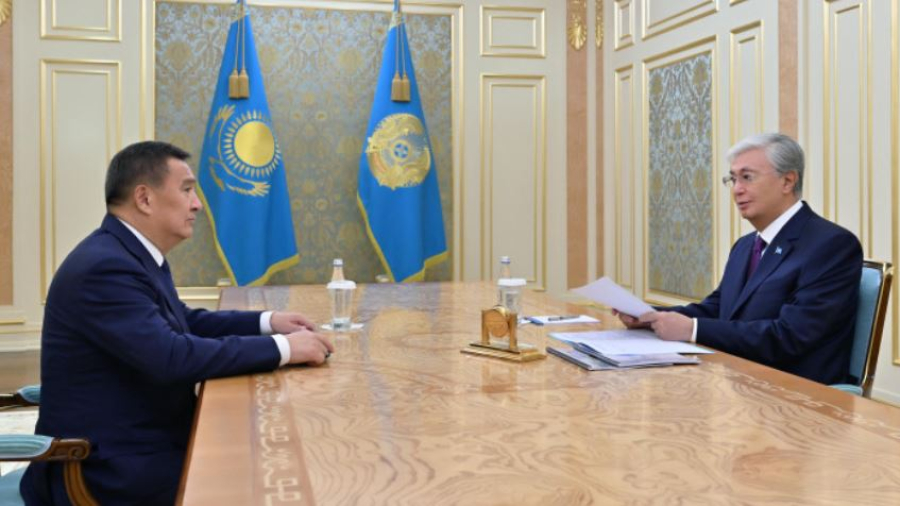 Президент Ақмола облысының әкімін қабылдады