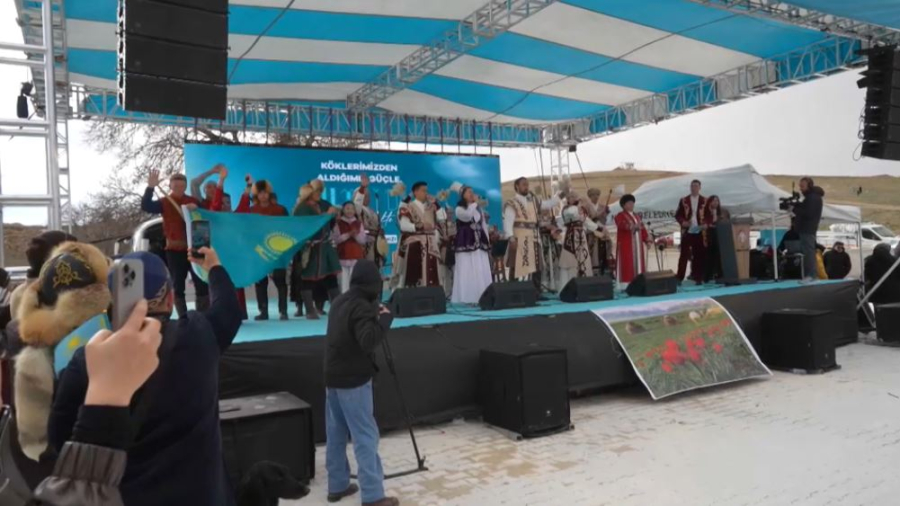 Түркиядағы қазақ ауылында алғаш рет Наурыз кең көлемде тойланды