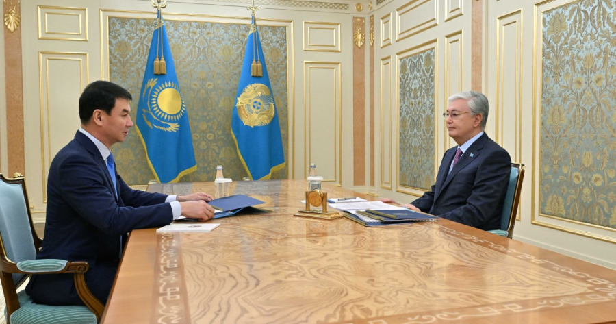 Президент принял нового акима Алматы Дархана Сатыбалды