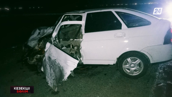 Ақтөбе облысында ірі жол апаты болды | Кезекші бөлім