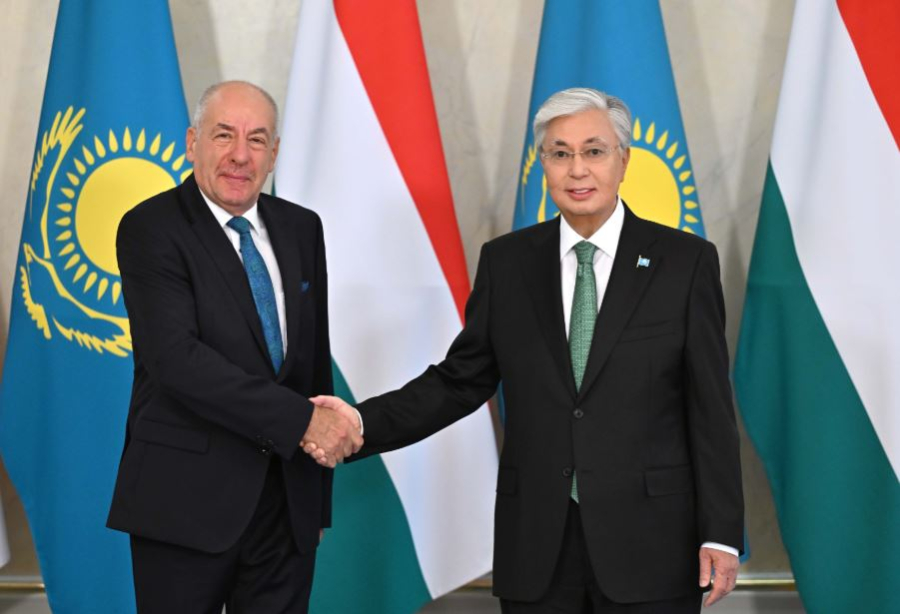 Қасым-Жомарт Тоқаев пен Тамаш Шуйок келіссөз жүргізді