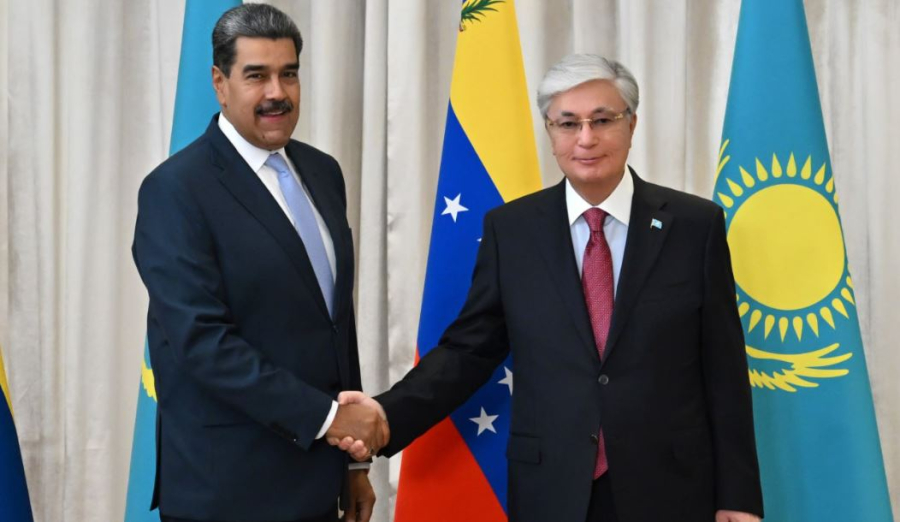 Қ. Тоқаев Венесуэла президентімен кездесті