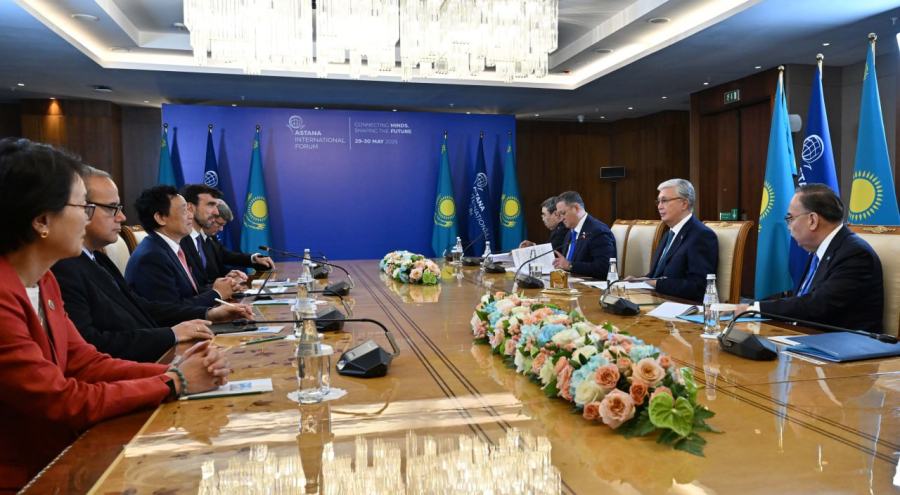 Токаев встретился с гендиректором Продовольственной и сельскохозяйственной организации ООН