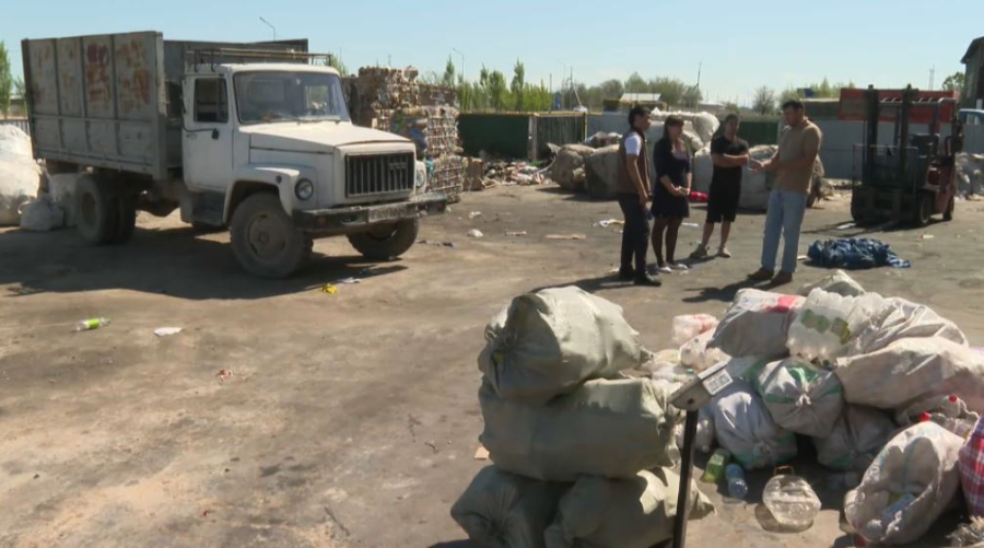Түркістан облысында тұрмыстық қалдық қайта өңделеді