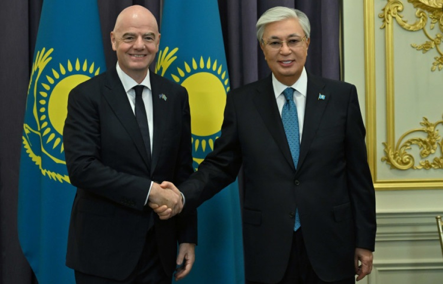 Касым-Жомарт Токаев принял Президента ФИФА