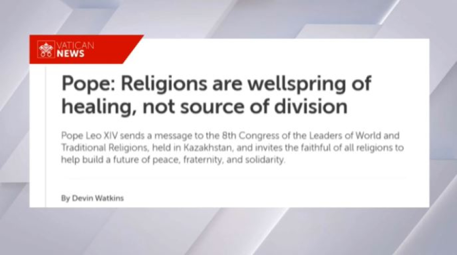 Что пишут в мире о Съезде в Астане