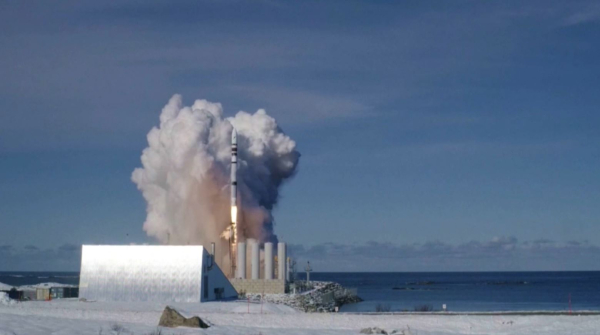 Первый испытательный запуск ракеты Spectrum провели в Норвегии