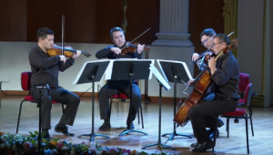 Kazakh Quartet выступил с концертом «Кумиры минувших веков»