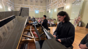 Концерт казахстанских и грузинских пианистов организовали в госконсерватории Тбилиси