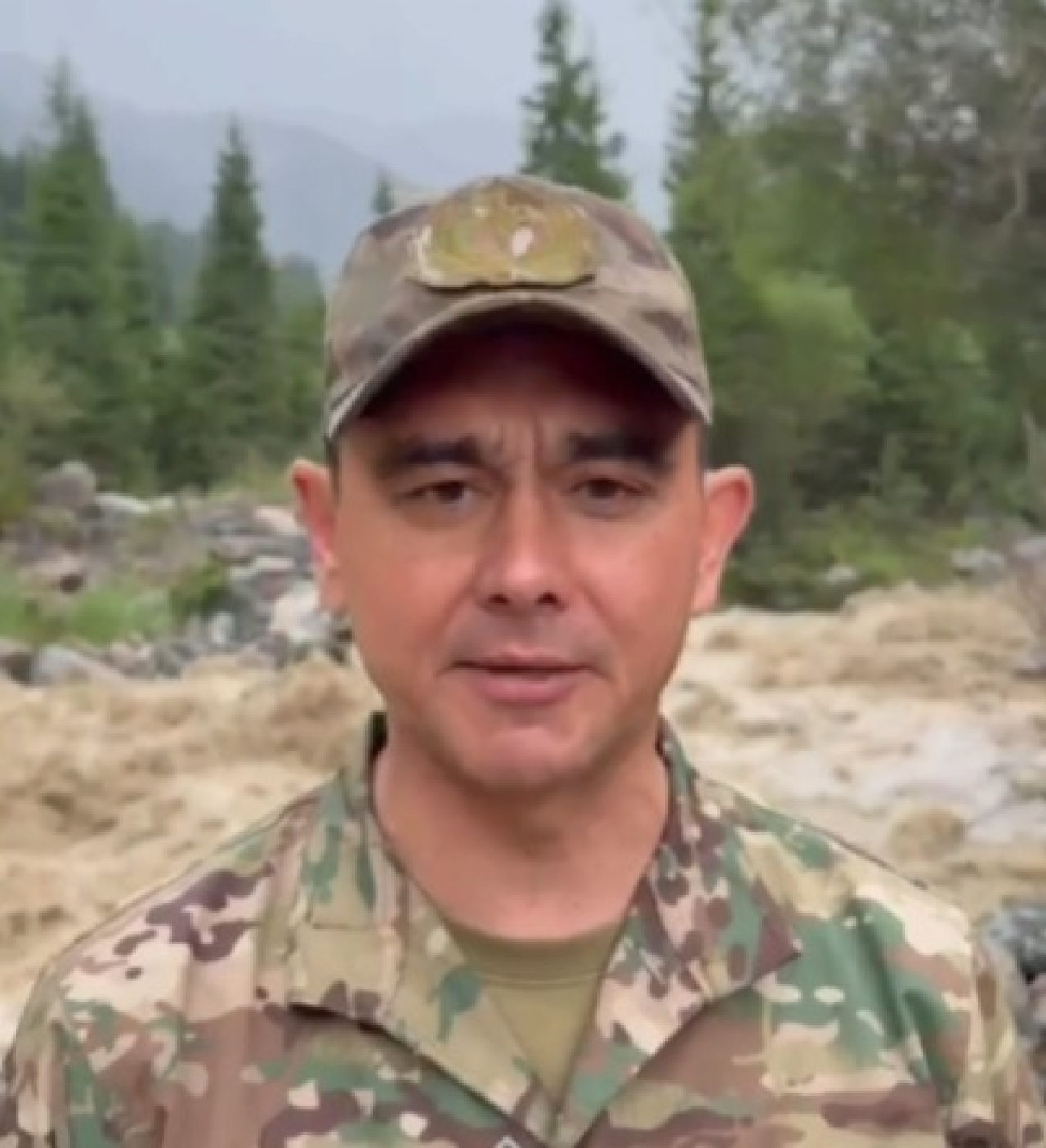 Скрин из видео МЧС РК