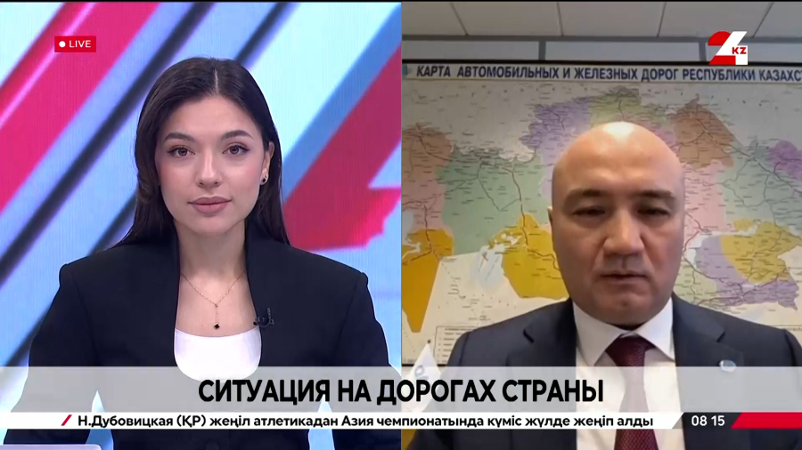 Ситуация на дорогах Казахстана. Дархан Иманашев