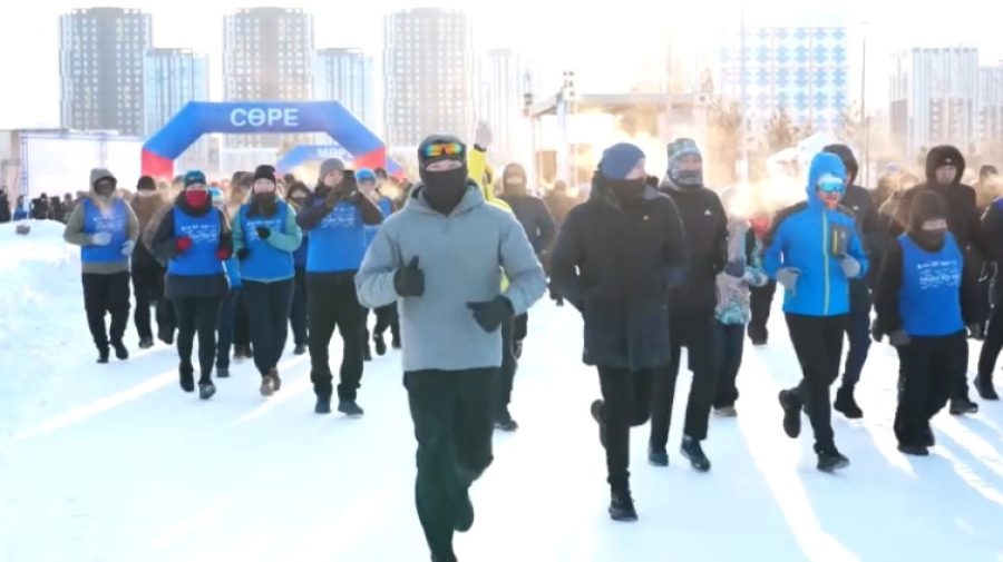 Забег Taldau Run приурочили к предстоящему референдуму