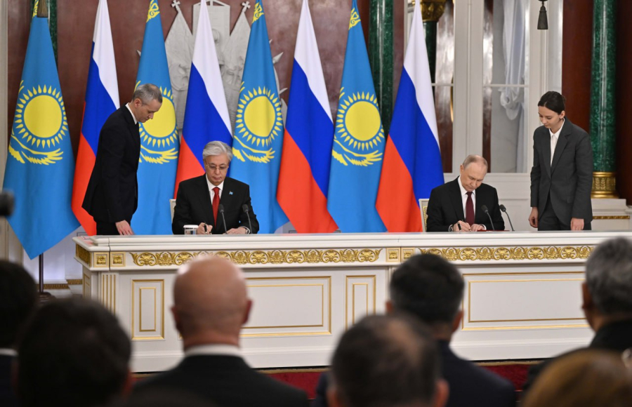 Казахстан и Россия подписали Декларацию о стратегическом партнёрстве и союзничестве