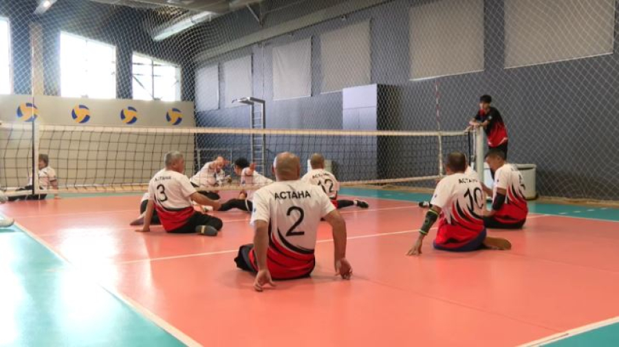 Открытый турнир по параволейболу прошёл в Астане