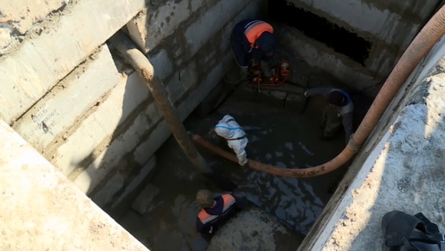 В Караганде модернизировали проблемный участок канализационного коллектора