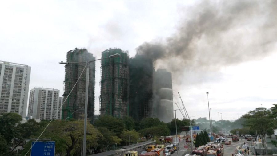 Гонконгтегі өртке байланысты тағы алты адам ұсталды