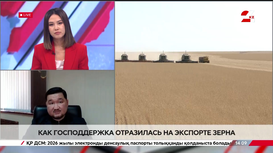 Как господдержка отразилась на экспорте зерна. Жомарт Мотышев