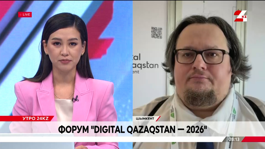 Шымкент лайв форум «Digital Qazaqstan – 2026». Евгений Питолин