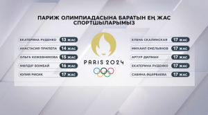 Париж Олимпиадасына баратын еліміздің ең жас спортшылары анықталды