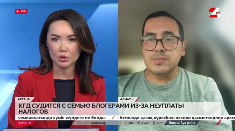 Блогеры должны платить налоги. Рустам Кайрыев