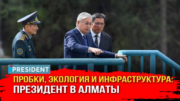 Глава государства провёл совещание по вопросам развития Алматы | President