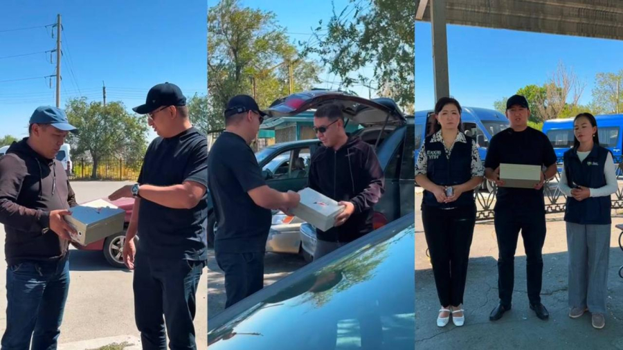 Социальный эксперимент среди водителей провели в Таразе