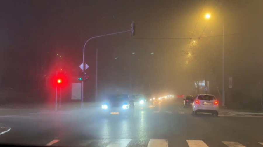 Сильный смог окутал Сараево