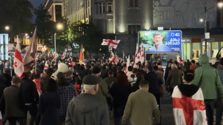 Президентскую резиденцию штурмовали протестующие в Грузии